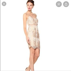 Guess champagne dress